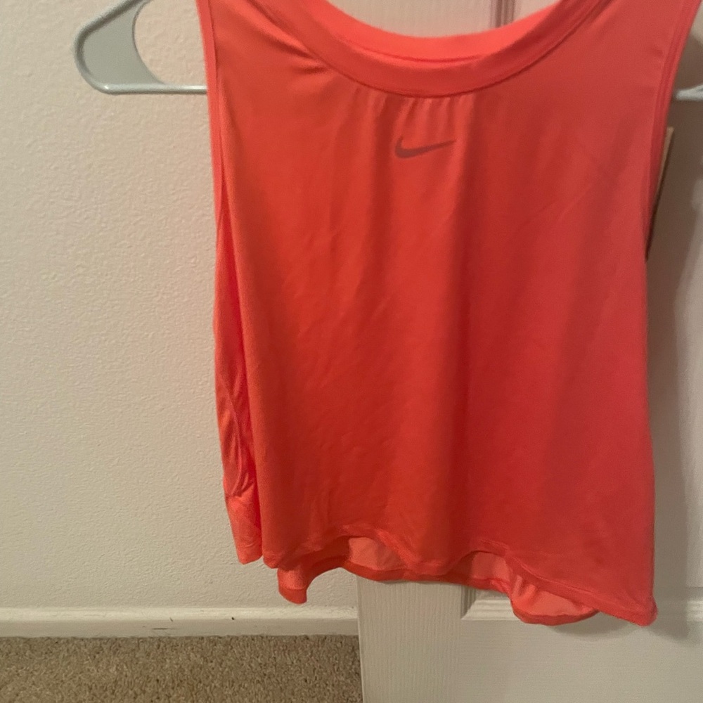 Nike Women's Vibrant Coral Tank Top - Picture 3 of 3